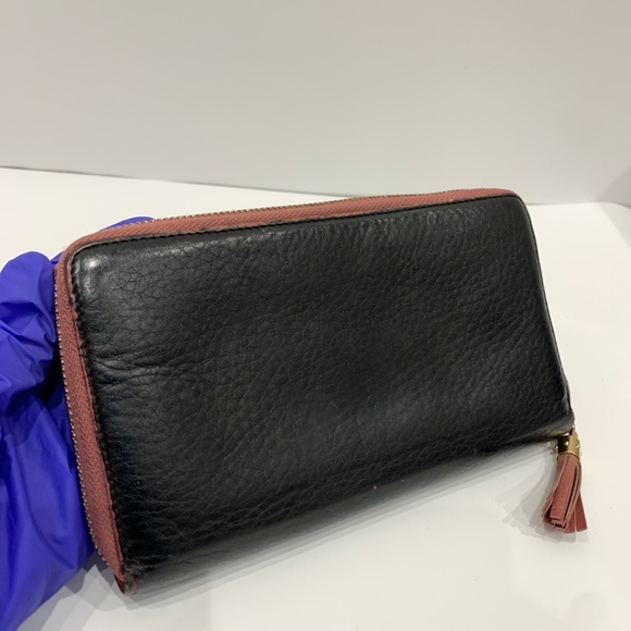 Gucci Black Soho Double G Zip Around Wallet Sku#85559 (Gently used,zip not work) - Picture 13 of 13